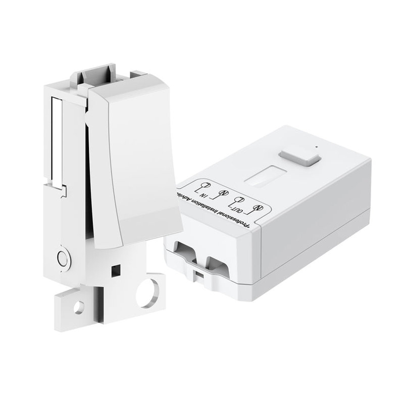 Ener - J Kinetic Wireless Grid Switch and 500W RF Receiver White 240V
