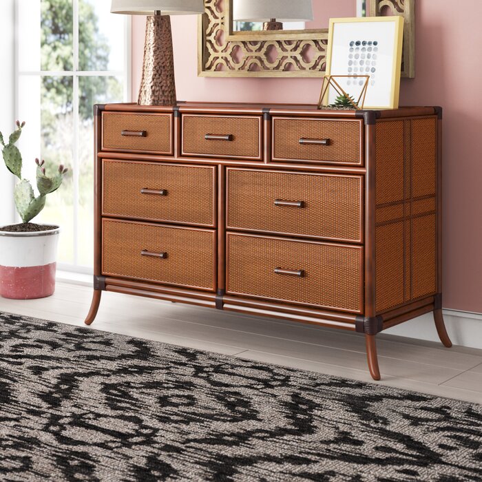 Bay Isle Home Lamont 7 - Drawer Dresser & Reviews | Wayfair