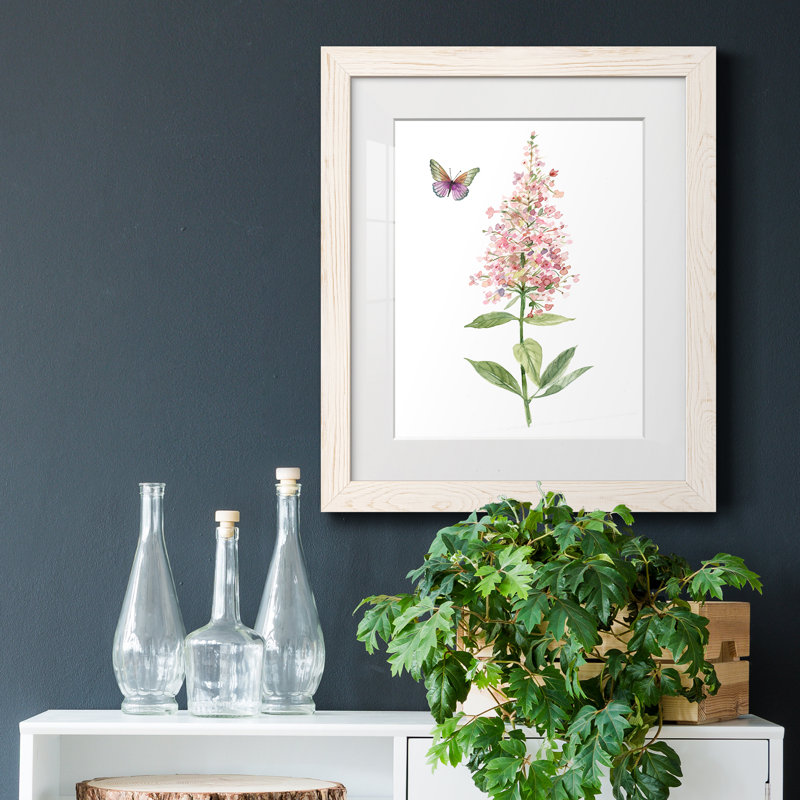 Wildflower Botanical II - Cadre photo, reproduction d'art sur papier, H 24 po x l 18 po x P 1,5 po, Blanc