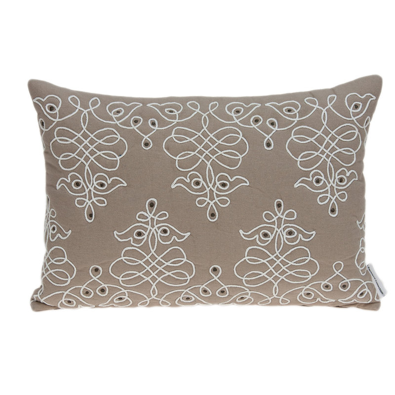 Housse de coussin lombaire en coton shelley