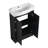 23" Freestanding Bathroom Vanity with Sink-653949081
