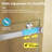 62–66" W x 76" H Modern Frameless Double Sliding Shower Door with 3/8" Tempered Glass  and Stainless Steel Hardware, Brushed Nickel-121219052