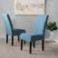 Chaise rembourrée en similicuir H 18,55 po Licha-112014795