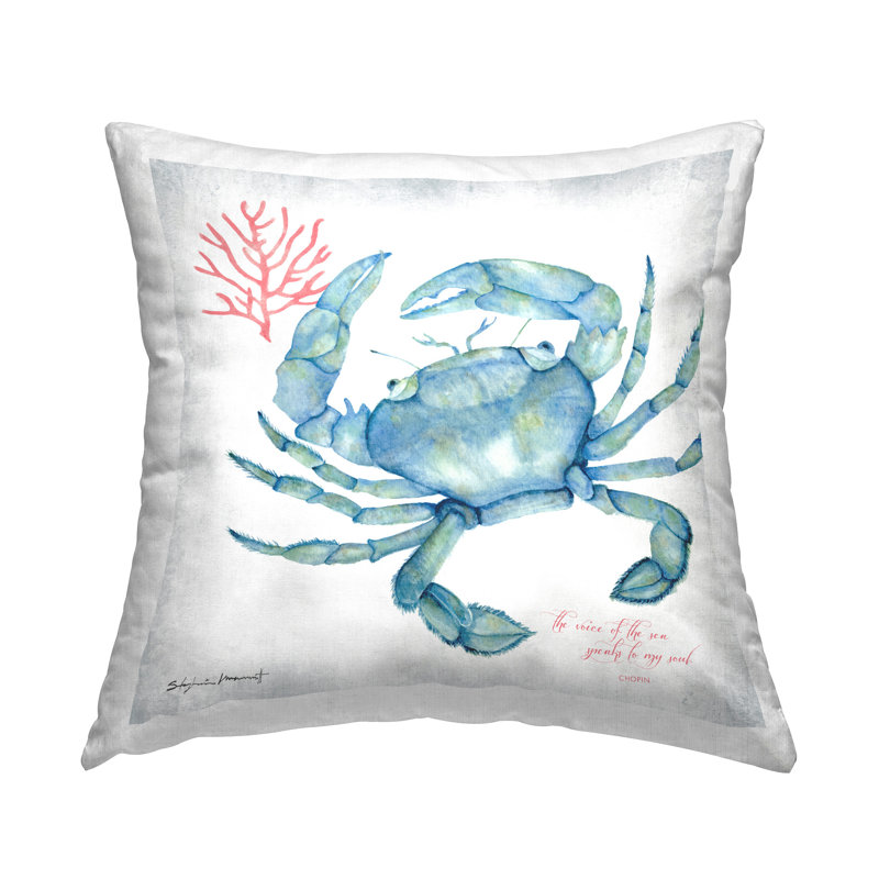 Housse et insert de coussin décoratif en polyester par Stephanie Workman Marrott