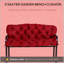 Coussin de banc / coussin de patio capitonné
