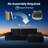 Nathasa 114" Upholstered Boneless Compression Sectional with Soft Starry Fabric, Convertible Sofa Bed for Living Room, Home Theater-457783089-457783090
