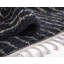 Wool Geometric Area Rug in Navy/Beige-1924495643