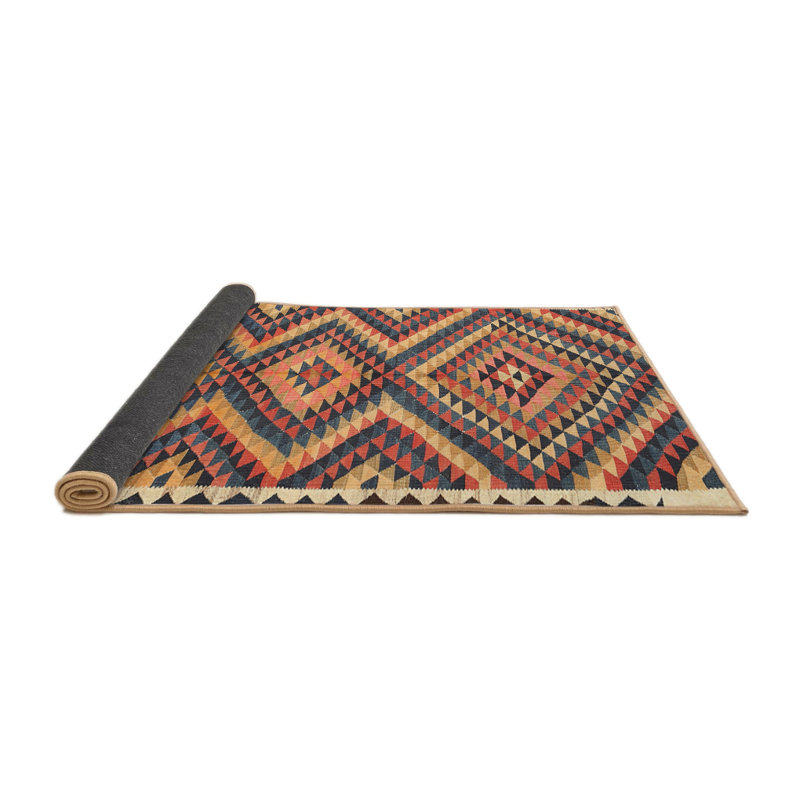 Cartert Wool Geometric Indoor Rug, Round 8'