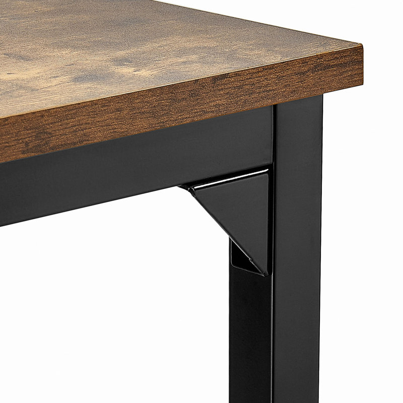 Hauteur de la table de bar, de la table de pub, du bar, du comptoir, du café, de la cuisine, de la salle à manger, de 55 x 15 x 39 po