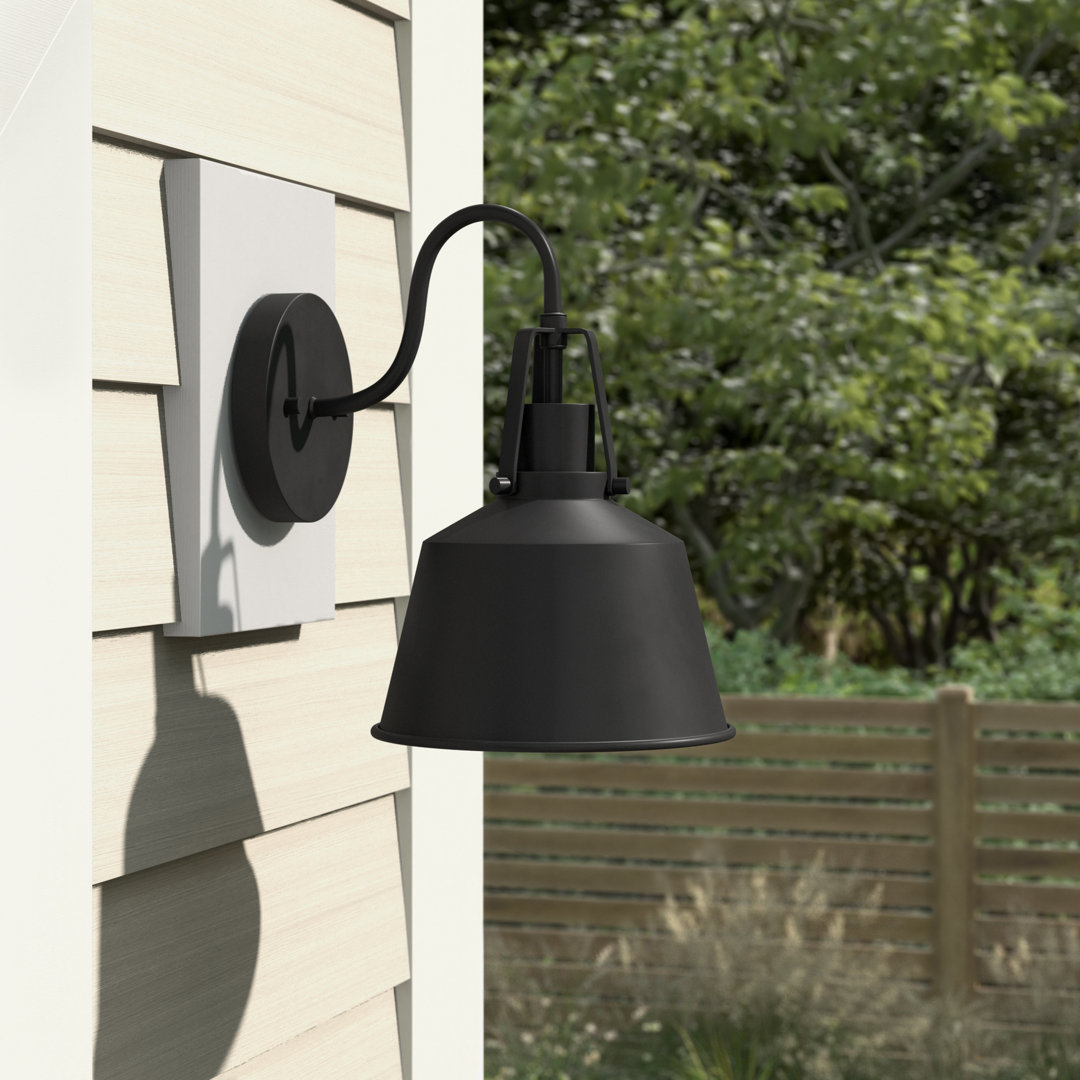 11.63" H Outdoor Barn Light Winston Porter Fixture