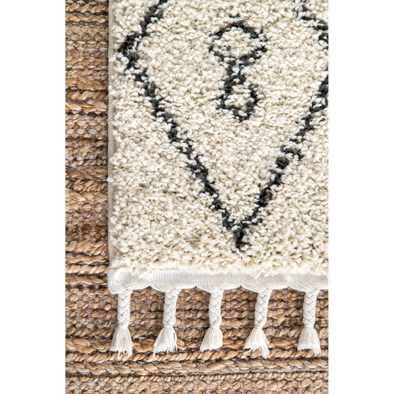 Josué Moroccan Indoor Rug, Rectangle 4' x 6'