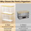 Fushiton Plastic Storage Tub & Tote