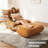Teddy Fabric Standard Armless Bean Bag Chair & Lounger-623064070