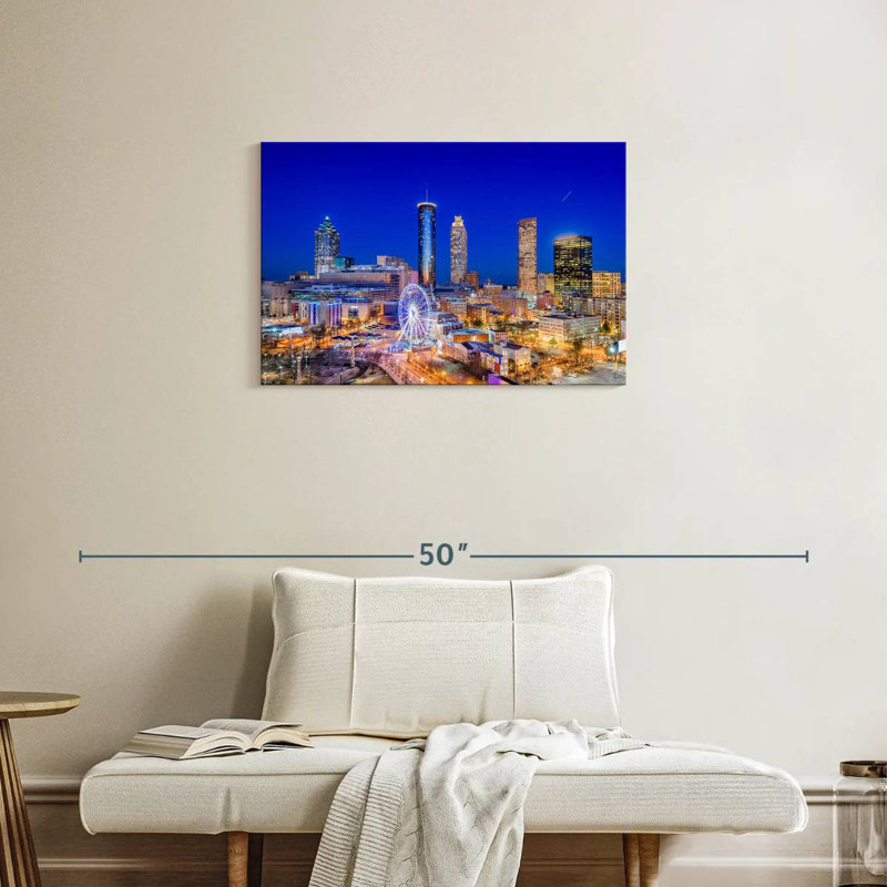 Kavia Spectacular Atlanta Night, H 20 po x l 30 po