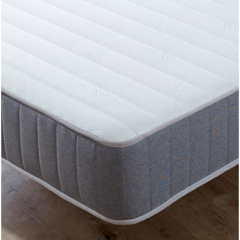 Poquito Symple Stuff Open Coil Mattress, Small Double (4')