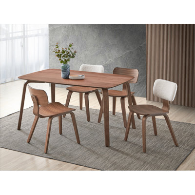 Ensemble de 2 chaises d'appoint Casson White Boucle 7