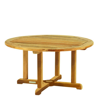 Essex Outdoor Round Teak Coffee Table