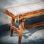 Solid Wood Acacia Outdoor Bench