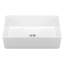 Évier de cuisine encastré en argile réfractaire simple 33,5 x 20 po