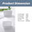 47'' Acrylic Freestanding Soaking Bathtub With Seat-111608567