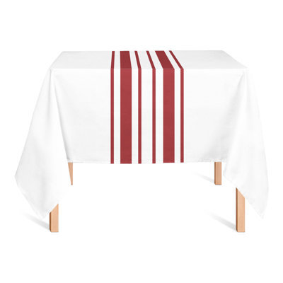 Mcbeth Striped Square Tablecloth
