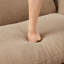 Repose-pieds rembourré moderne et élégant-118486720