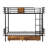 Padma Kids Twin Over Twin Bunk Bed with Drawers-330657107