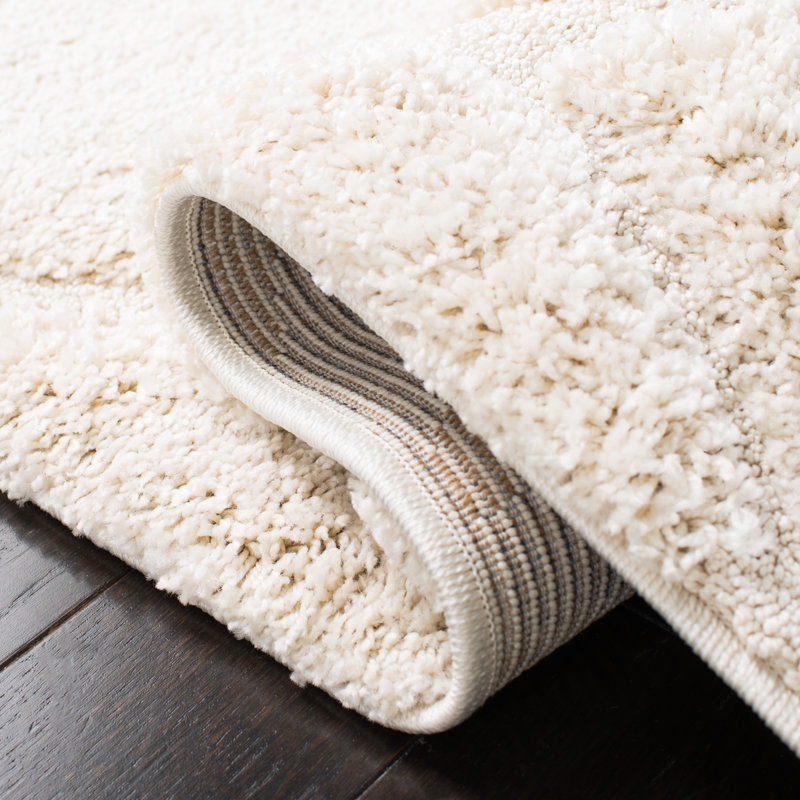 Amza Area Rug, Square 4', Cream
