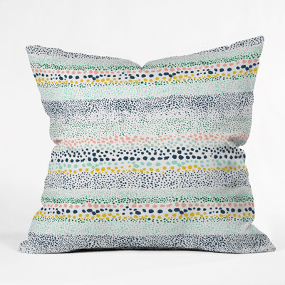 Polka Dots Throw Pillow