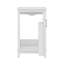 Petit meuble-lavabo moderne avec lavabo en céramique-116119045