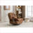 Recliners Power 270° Swivel Glider Recliner with Bluetooth, USB, Food Storage, Activity Modes | Slate Gray | Fabric-83311343