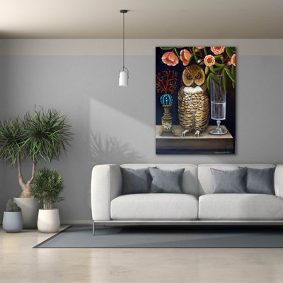 'Curious and Wise' by Catherine A Nolin, Canvas Wall Art