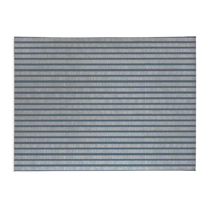 Comb Row Non-Slip Outdoor Rug, Rectangle 3' x 5'