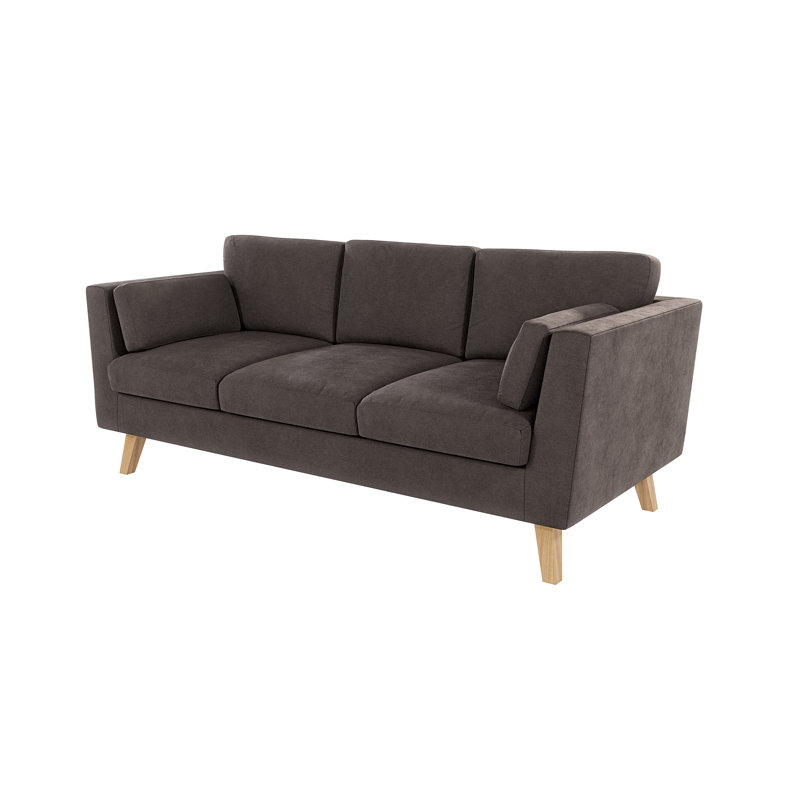  Scandinavian Sofa 3 seater, Brown - Khaki