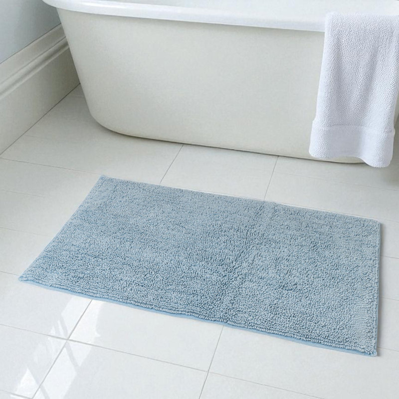 Andorra 100% Cotton Non-Slip Bath Rug