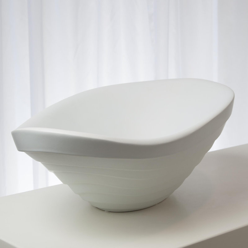 Terrace Bowl-Matte White