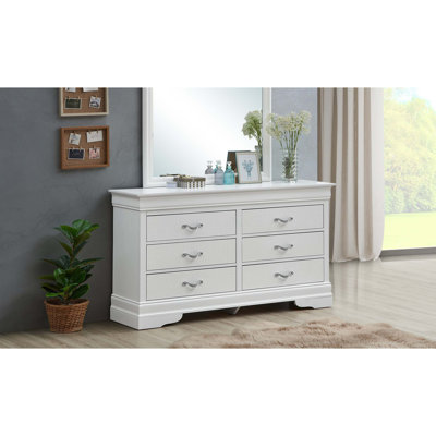 Traditional Design Dresser, 6 Drawers Dresser