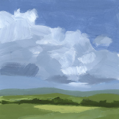 Lush Terrain V by Victoria Barnes - Wrapped Canvas Print
