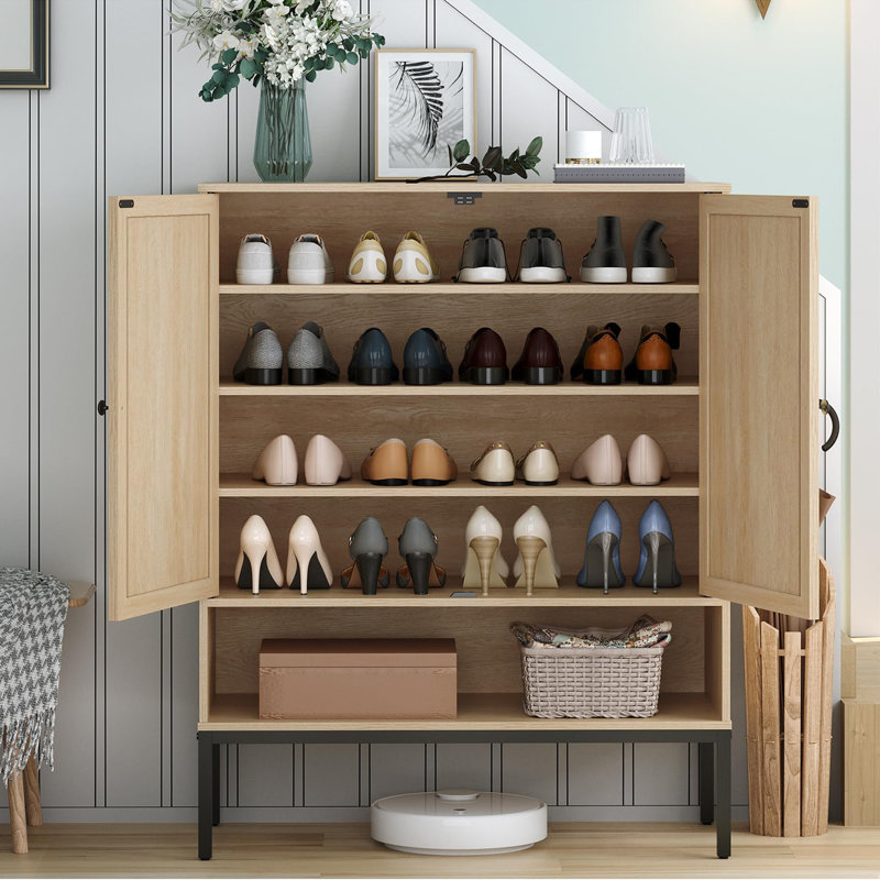 20 Pair Shoe Storage Cabinet