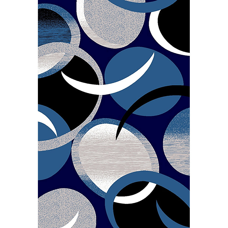 Mccampbell Abstract Indoor Rug, Rectangle 2'7'' x 4'