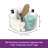 Wayfair Basics® Aldora 6-Compartment 360 Degree Rotating Countertop Organizer Storage