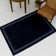 Anwitha Bordered Handmade Navy Area Rug