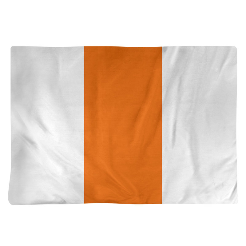 Récapitulatif de 18 po Clemson, Blanc, Sergé de coton