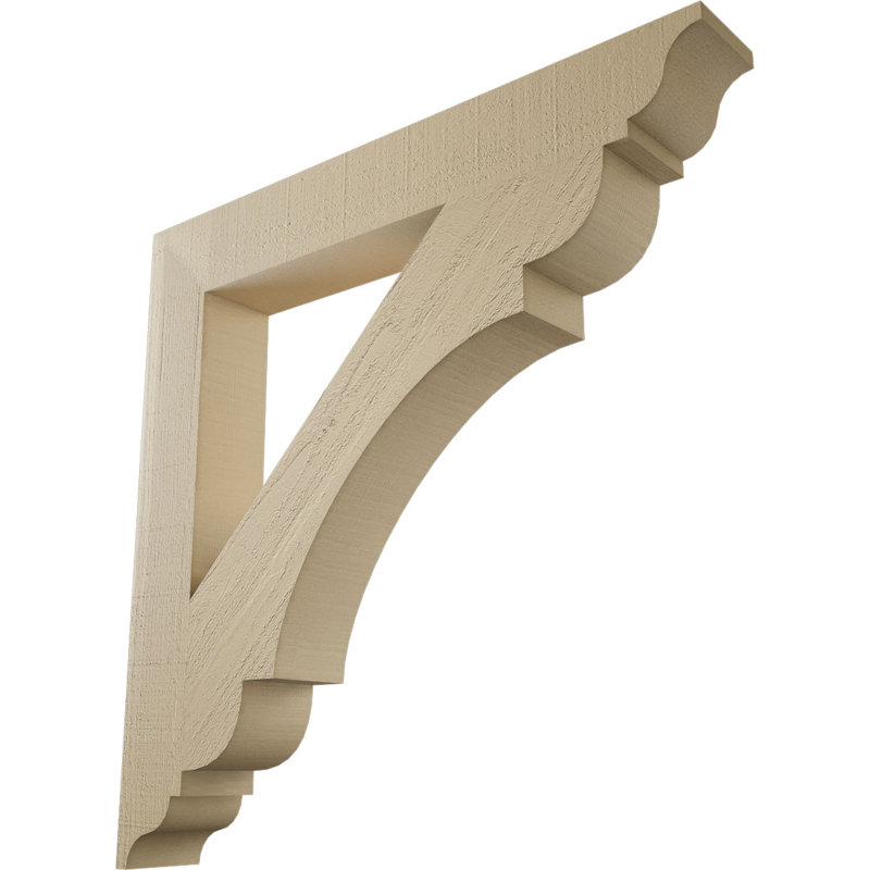 Support en bois de cèdre brut olympique Traditional, H 40 po x l 5,5 po x P 40 po