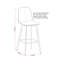 Aggie 71cm Stool-599340132