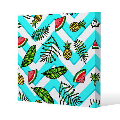No Title by Andrew Lee - Wrapped Canvas Print