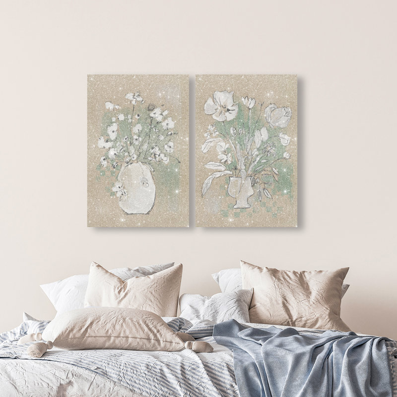 Spring Energy Set Set by Oliver Gal, 36" H x 24" W, Gallery Wrapped
