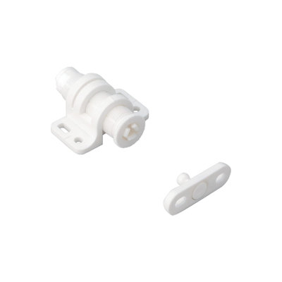 Loquet à pression non magnétique Sugatsune - MC-20WT, fini blanc