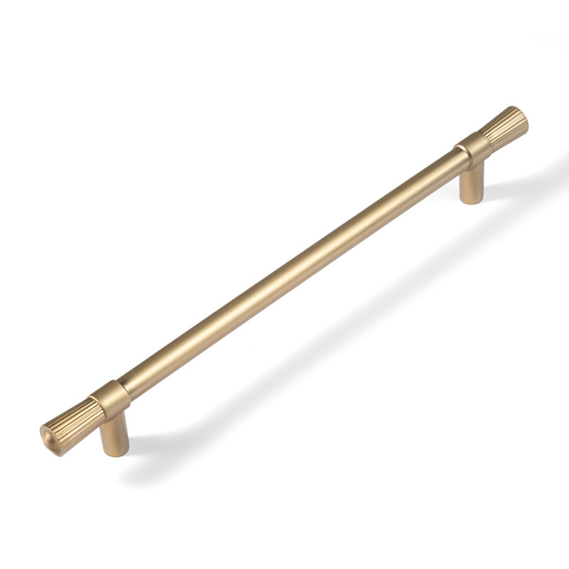 Paquet multiple de poignées plissées Design-Sensual, 7 3/5", Bronze champagne