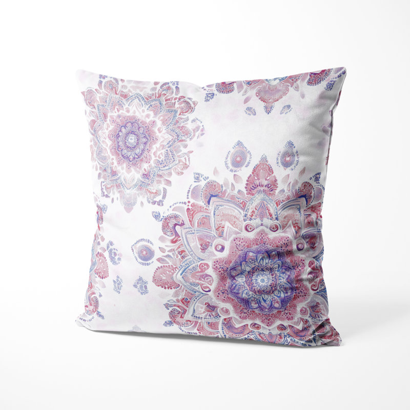 Coussin Boho, H 16 po x l 16 po